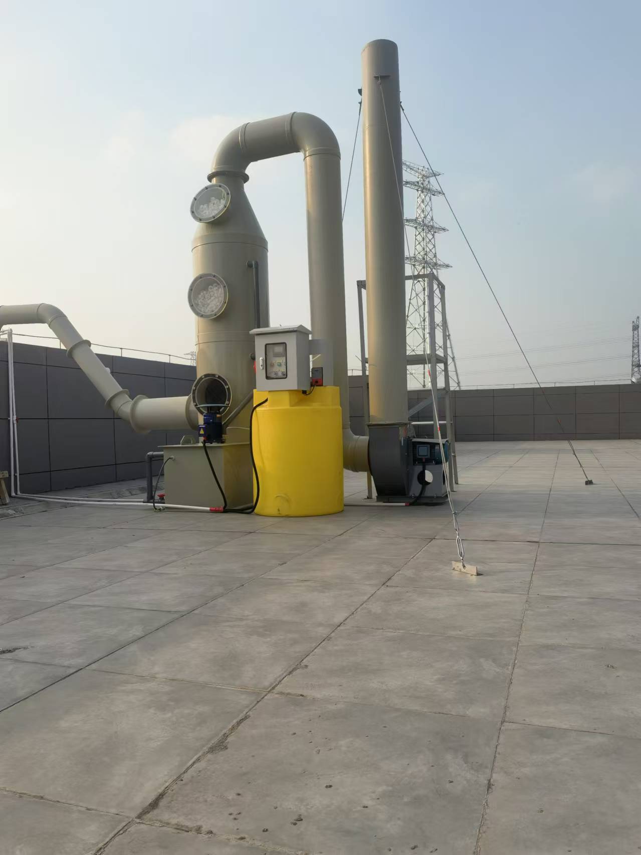調(diào)配、酸蝕廢氣處理工程
